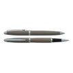 Daniel Hechter Alliance Colours - Parure de stylo à bille et stylo plume - acier gris satiné