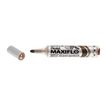 Pentel MAXIFLO - Marqueur effaçable - pointe ogive large - marron