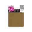 Pickup - Carton de lin - A4 (210 x 297 mm) - 215 g/m² - 10 feuilles - brun