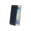 Muvit Made in Paris Crystal Folio - Protection à rabat pour Samsung GALAXY S6 Edge - bleu foncé