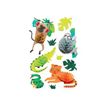 Graine Creative - Stickers animaux de la jungle - 10 pièces - 60 mm