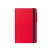 Legami My Notebook - Carnet de notes à élastique - 13 x 21 cm - ligné - rouge