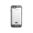 LifeProof Frē Power - Batterijbehuizing voor mobiele telefoon - silicone, polycarbonaat, synthetisch rubber - avalanche - voor Apple iPhone 6, 6s
