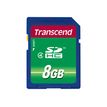 Transcend - Flashgeheugenkaart - 8 GB - Class 4 - SDHC