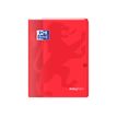 Oxford EasyBook - Cahier polypro 24 x 32 cm - 96 pages - grands carreaux (Seyes) - rouge