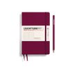 Leuchtturm1917 - Carnet de notes rigide B6+ - pointillés - bordeaux