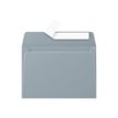 Pollen - Enveloppe - International C6 (114 x 162 mm) - portefeuille - open zijkant - zelfklevend - zilver - pak van 20