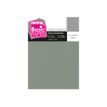 Pickup - Carton de lin - A4 (210 x 297 mm) - 215 g/m² - 10 feuilles - gris moyen