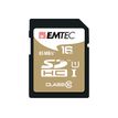 Emtec Elite Gold - carte mémoire 16 Go - Class 10 - SDHC UHS-I U1