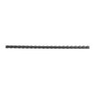 GBC - 100 peignes / anneaux de reliure en plastique - 14 mm - 125 feuilles - noir