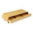 Silva by CEP desk organizer with monitor stand - natural bamboo - hout