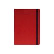 Legami My Notebook - Carnet de notes à élastique - 17 x 24 cm - ligné - rouge