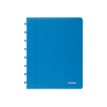 Atoma - Cahier polypro A5 - 144 pages - petits carreaux (5x5 mm) - turquoise
