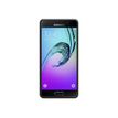 Muvit Crystal Bump - Achterzijde behuizing voor mobiele telefoon - zwart - voor Samsung Galaxy A3 (2016)