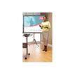 5028252250306-NOBO écran de projection avec trépied - 200x 151 cm-Angle droit-5