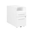 Caisson bout de bureau 80 cm - YES ! - top surmeuble chêne royal