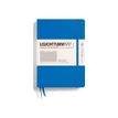 Leuchtturm1917 - Carnet de notes A5 (145 x 210 mm) - quadrillé - 251 pages - sky