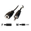 MCL Samar - rallonge de câble audio/stéréo JACK 3,5 (M)/(F) - 2 m