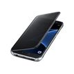 Samsung Clear View Cover EF-ZG935 - Protection à rabat pour Galaxy S7 edge - noir