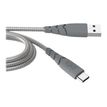 Force Power - Câble USB-C vers USB-C - 1.2 m - gris