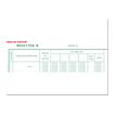 Exacompta - Journal de caisse ou banque - 10 colonnes : 5 débits/5 crédits - 32 x 19,5 cm vertical