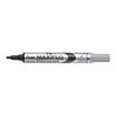 Pentel Maxiflo - Marker - permanent - voor whiteboard, porselein - zwart - inkt op alcoholbasis - 1.1 mm - fijn