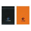 Hamelin - Bloc notes Direction - A4 - 200 pages - petits carreaux - noir ou orange