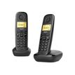 Gigaset A170 Duo - Snoerloze telefoon met nummerherkenning - ECO DECT\GAP - zwart + extra handset