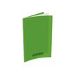 Conquérant Classique - Cahier polypro A4 (21x29,7cm) - 96 pages - grands carreaux (Seyes) - vert