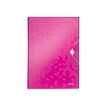 Leitz WOW - documentportefeuille - 6 onderdelen - A4 - met tabbladen - metallic roze
