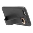 MUVIT LIFE Ring - Achterzijde behuizing voor mobiele telefoon - zwart - voor Apple iPhone 6 Plus, 6s Plus