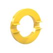 Dahle - Aimant super puissant Neodym - 8 cm de diamètre - avec porte marqueur - jaune
