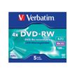 Verbatim DataLifePlus - DVD-RW x 5 - 4.7 Go - support de stockage