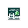 Pickup - Pictogramme - Whatsapp voisins vigilants