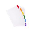 3130630023067-Exacompta Nature Future - Intercalaire 6 positions - A4 - carte blanche-Avant-2
