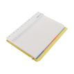 Filofax Classic Pastels - Notitieboek - met draad gebonden - A5 - 56 vellen / 112 pagina's - van lijnen voorzien - citroengeel