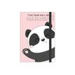 Agenda Panda - 1 semaine sur 2 pages - 9,5 x 13,5 cm - Legami