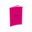 Conquérant Classique - Cahier polypro 24 x 32 cm - 96 pages - grands carreaux (Seyes) - rose