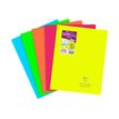 Clairefontaine Koverbook Neon - Cahier polypro 24 x 32 cm - 96 pages - grands carreaux (Seyes) - disponible dans différentes couleurs