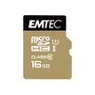 EMTEC Gold+ - flashgeheugenkaart - 16 GB - microSD
