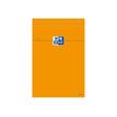 Oxford Bloc Orange - Bloknote - geniet - A4 - 80 vellen / 160 pagina's - extra wit papier - Seyès - oranje hoes (pak van 5)