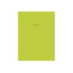 Kiub Go Stationery - Carnet de notes A5 - ligné - 160 pages - vert
