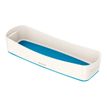 Leitz MyBox - Boîte de rangement format long - blanc/bleu