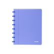 Atoma - Cahier polypro A5 - 144 pages - petits carreaux (5x5 mm) - bleu