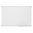 MAUL Standard - Whiteboard - te bevestigen aan wand - 1000 x 2000 mm - emaille - magnetisch - grijs - zilver frame