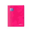 Oxford EasyBook - Notitieboek - geniet - 240 x 320 mm - 48 vellen / 96 pagina's - Seyès - roze - polypropyleen (PP)