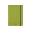 Oberthur Balthazar - Carnet de notes souple A5 - ligné - 200 pages - kaki