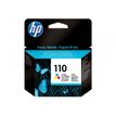 HP 110 - 5 ml - driekleur op verfbasis - origineel - inktcartridge - voor Photosmart A311, A316, A433, A434, A436, A441, A442, A444, A445, A446, A522, A528, A628