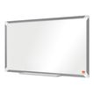 Nobo Premium Plus - Tableau blanc - montable sur mur - 71 x 40 cm - émail - magnétique - blanc