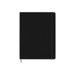Moleskine smart - cahier de notes - 19 x 25 cm - ligné - noir